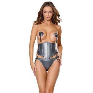 Coquette - 25507 - Waist Cincher - GREY